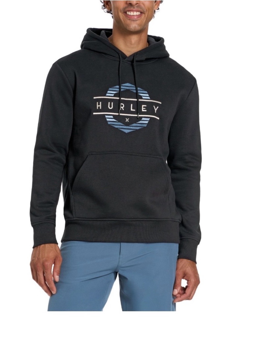 ⚫ HURLEY BLACK HOODIE (NEW